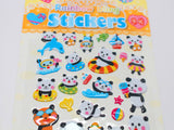 Summer Fun Cute Panda Stickers