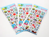 Panda and China Cute Stickers