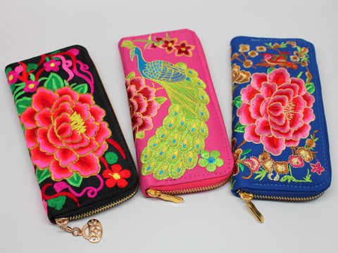 Beautiful Embroidered Wallet