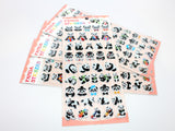 Cute Panda Stickers