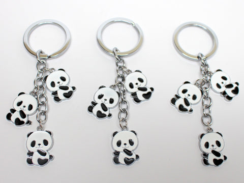 Multi-Panda Cute Keychain