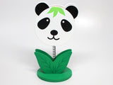 Wood Panda Head Paper/Card Clip