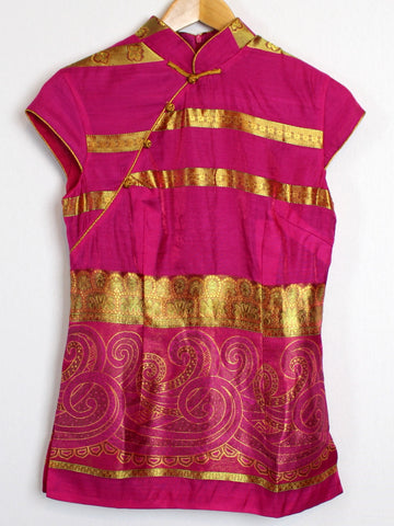 Chinese Traditional Top In Pink