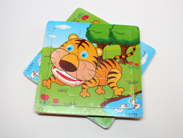 Wooden Tiger Puzzle