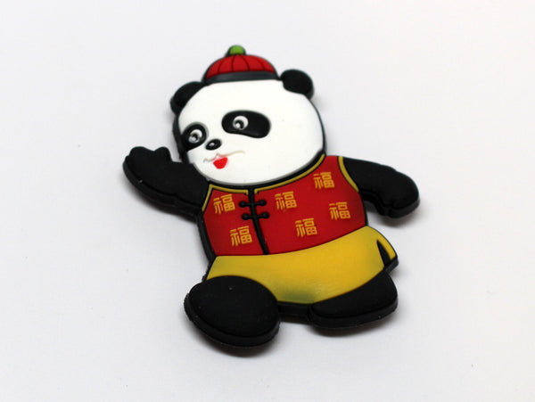Panda In Chinese Outfit Magnet