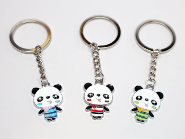 Cute Panda Solo Keychain