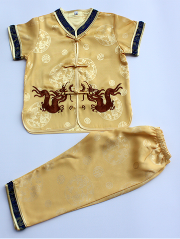 Boys Two-Piece Traditional Outfit (With Shorts)