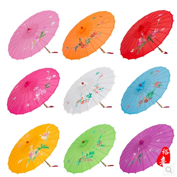 Beautiful Chinese Large Silk Parasol/ Umbrella